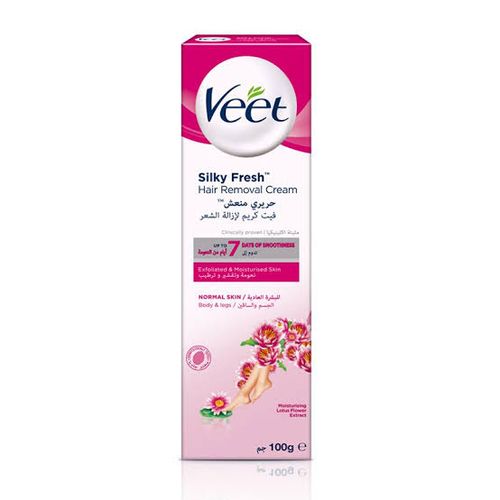 Veet 5 In 1 Hair Removal Cream For Normal Skin - 100g