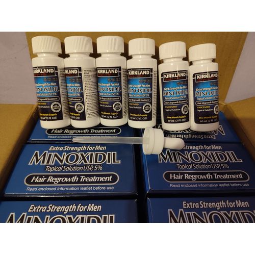Kirkland Minoxidil 5% Extra Strength Hair Regrowth Treatment 6 Months
