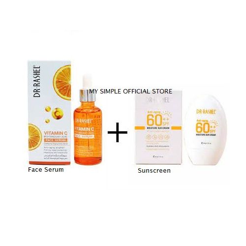 Dr. Rashel Vitamin C Face Serum + Sunscreen