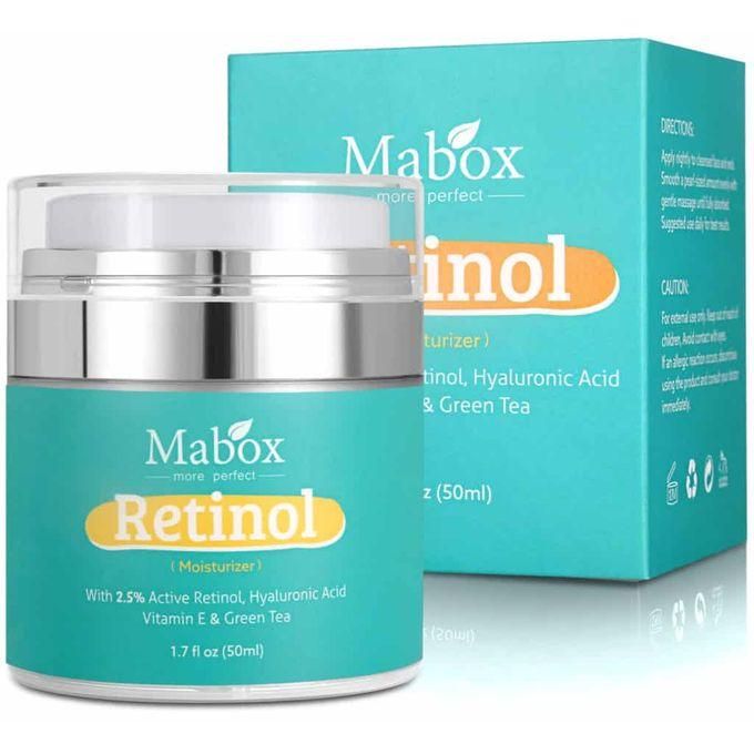 Mabox Retinol 2.5%,Hyaluronic Acid With Vitamin E Cream