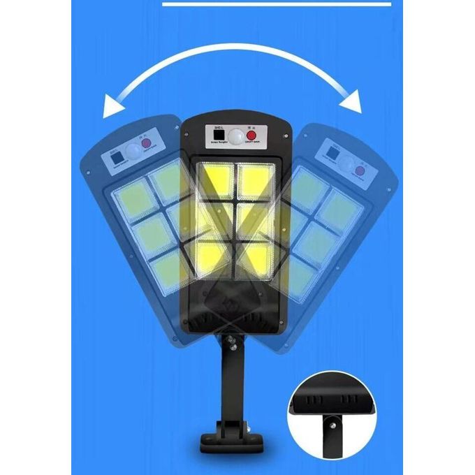 Solar Light 240 LED Solar Street Wall Light PIR Motion Sensor Waterproof Flood Lamp with Remote