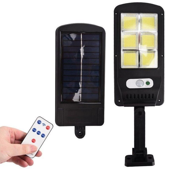 Solar Light 240 LED Solar Street Wall Light PIR Motion Sensor Waterproof Flood Lamp with Remote