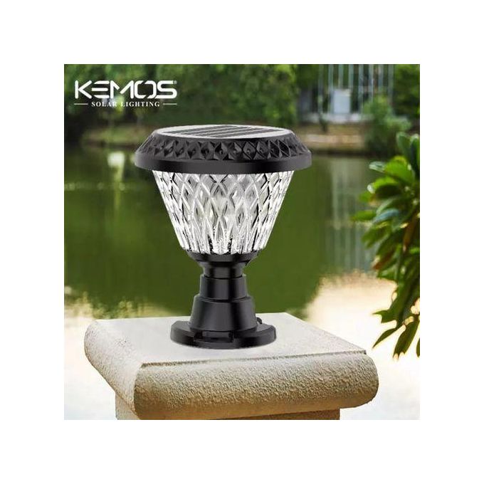 Solar LED Main Gate Light For Home Outdoor Garden Multicolor Lamp And Perimmeter Wall Lights