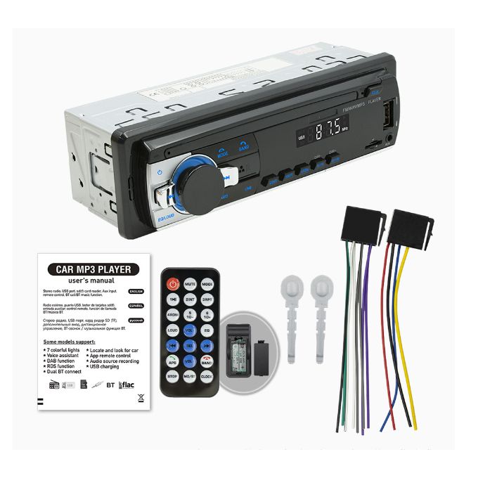 Original Car Radio With Bluetooth, USB, FM And Aux Inputs