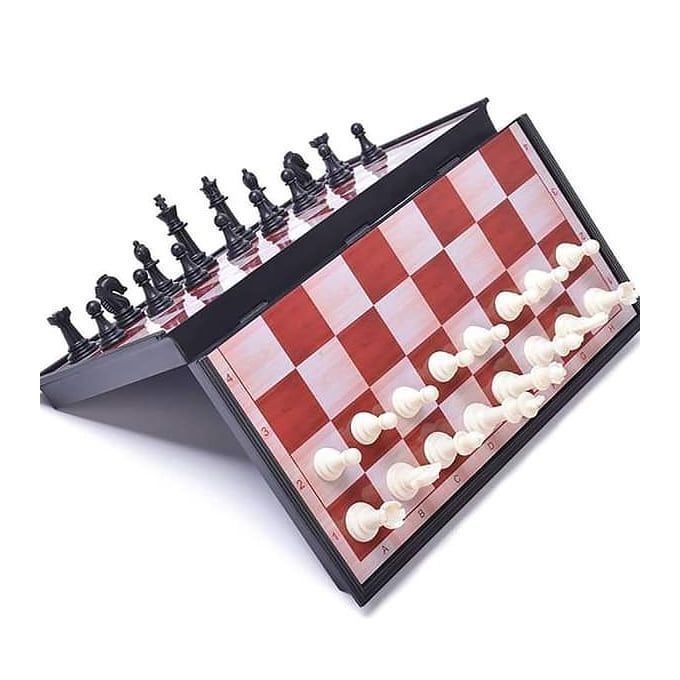 Foldable Chess Game With Magnetic Board- BIG