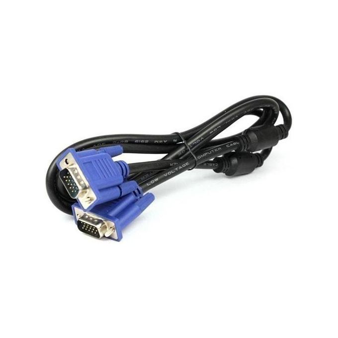 VGA Cable - 1.5M - Blue & Black