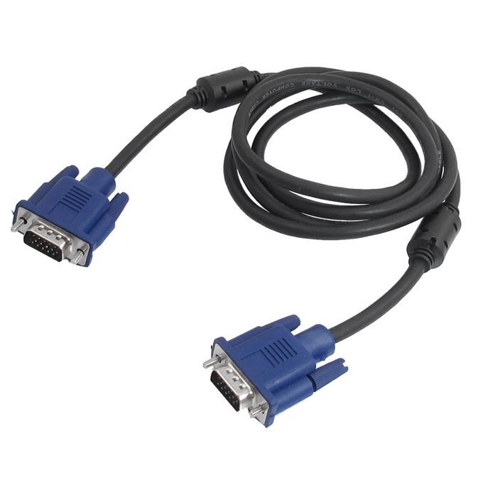 VGA Cable - 1.5M - Blue & Black