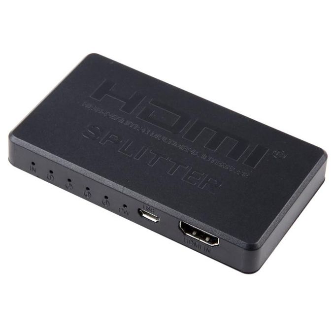 1 Input x 4 Output 3D 4K HDMI Splitter Box