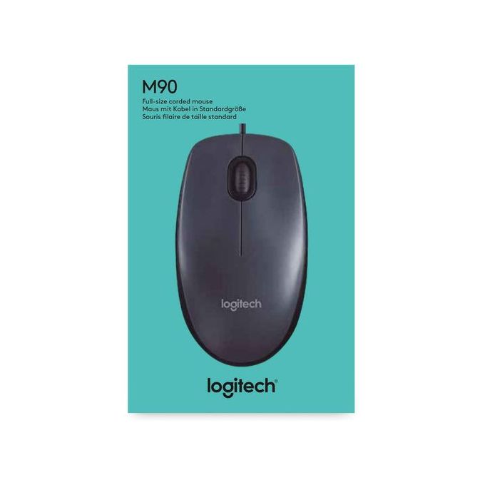 Logitec M90 Wired Mouse