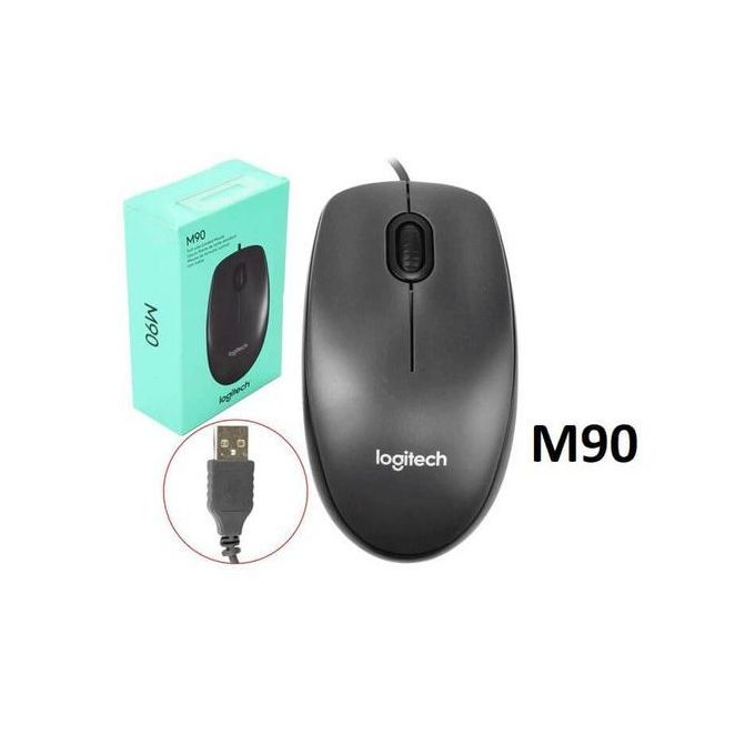 Logitec M90 Wired Mouse