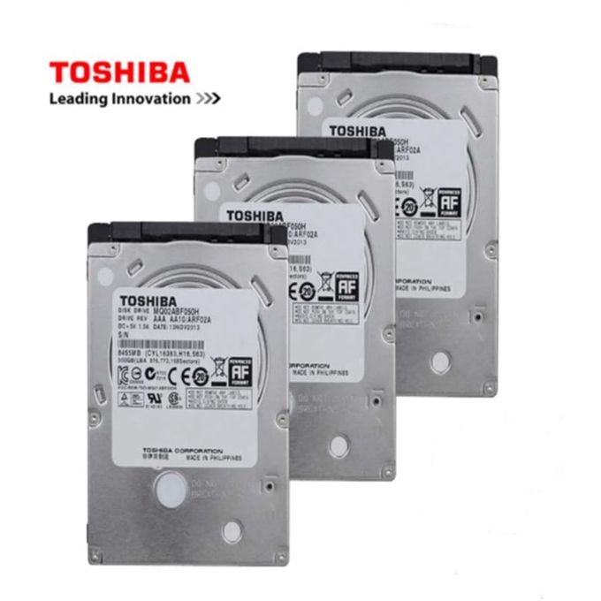 Toshiba 500GB Hard Disk Laptop Hard Drive