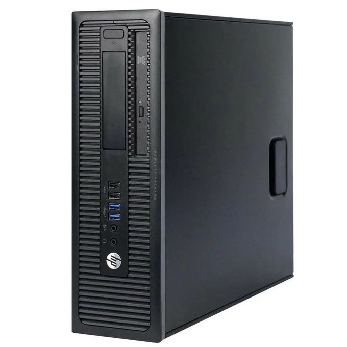 HP Refurbished EliteDesk 800 G1 Core I3 8GB RAM 500GB HDD  2.4GHz SFF Desktop + 19" Monitor