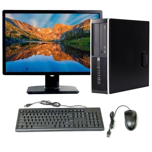 HP Compaq Pro SFF Intel Core i5 - 8GB Ram - 256GB SSD - 19" Monitor