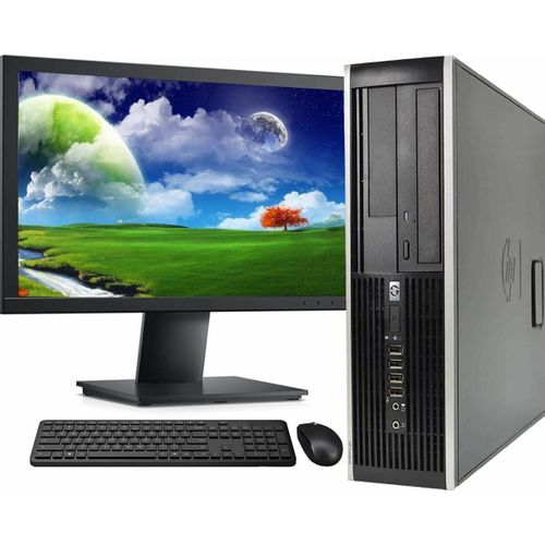 HP Compaq Pro SFF Intel Core i5 - 8GB Ram - 256GB SSD - 19" Monitor