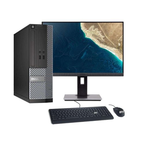 DELL OptiPlex 3020 Core I5 4TH Gen Refurbished 3.2GHz - 4GB RAM - 500GB HDD + 19" Monitor