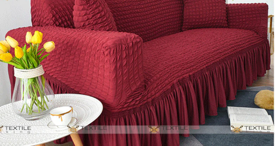 valentines offer two seater loose covers available in grey and maroon fit for all sizes  with astrechy, confortable high quality linen to provide service for a long time available with a three month warranty