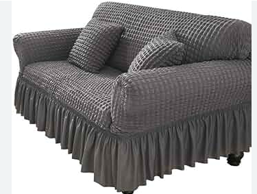HOT KILIMALL SALES OFFER!!!! modern turkish gray strechable loose covers for 7 seater set 3:2:1:1 with confortable  high quality fabric  with three months warranty