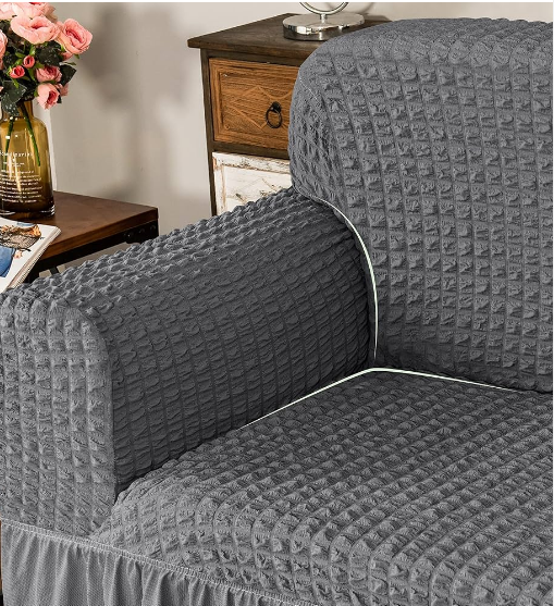 HOT KILIMALL SALES OFFER!!!! modern turkish gray strechable loose covers for 7 seater set 3:2:1:1 with confortable  high quality fabric  with three months warranty