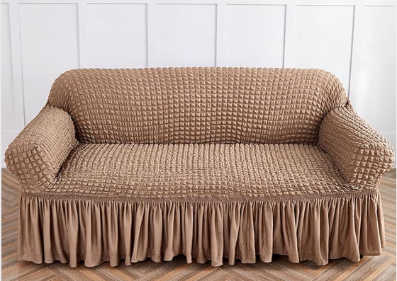 AMAZING DISCOUNTS!!! high quality brown loose covers suitable for a 7 seater set 3:2:1:1 with stretchable, durable fiber and 3 months warranty