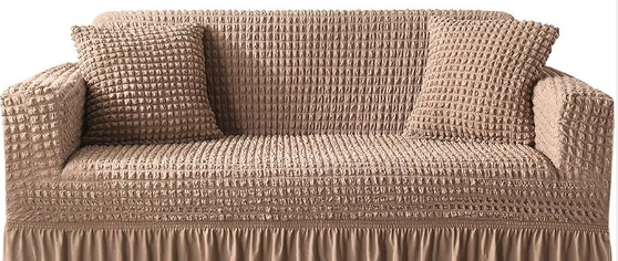 AMAZING DISCOUNTS!!! high quality brown loose covers suitable for a 7 seater set 3:2:1:1 with stretchable, durable fiber and 3 months warranty