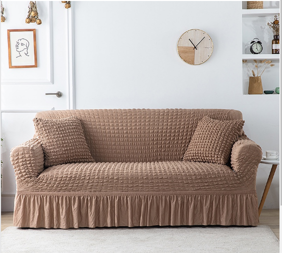 AMAZING DISCOUNTS!!! high quality brown loose covers suitable for a 7 seater set 3:2:1:1 with stretchable, durable fiber and 3 months warranty