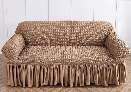 AMAZING DISCOUNTS!!! high quality brown loose covers suitable for a 7 seater set 3:2:1:1 with stretchable, durable fiber and 3 months warranty