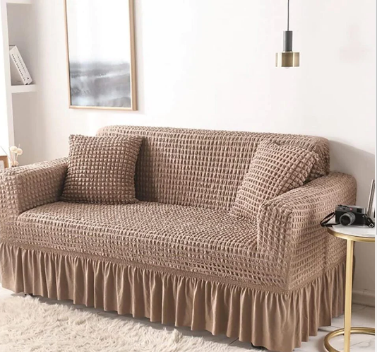 AMAZING DISCOUNTS!!! high quality brown loose covers suitable for a 7 seater set 3:2:1:1 with stretchable, durable fiber and 3 months warranty