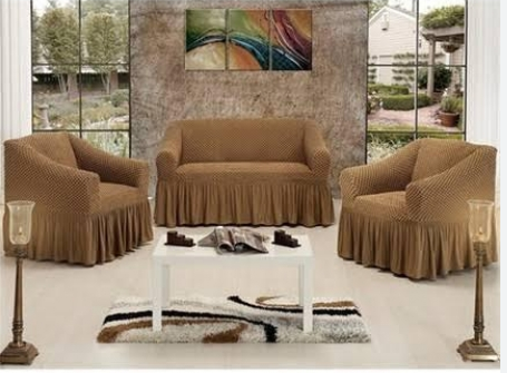 AMAZING DISCOUNTS!!! high quality brown loose covers suitable for a 7 seater set 3:2:1:1 with stretchable, durable fiber and 3 months warranty