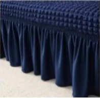 MEGA OFFER !!! modern turkish blue loose covers made with high quality linen to provide service for long  available for 3:1:1 seater at discounted price with warranty