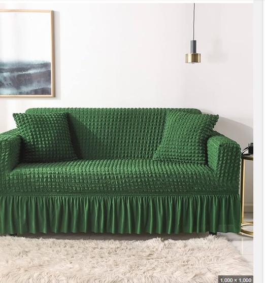 MEGA OFFER !!! modern turkish blue loose covers made with high quality linen to provide service for long  available for 3:1:1 seater at discounted price with warranty