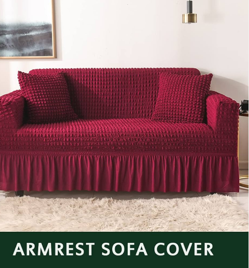 MEGA OFFER !!! modern turkish blue loose covers made with high quality linen to provide service for long  available for 3:1:1 seater at discounted price with warranty
