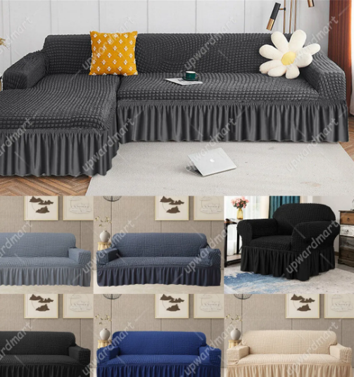 HOT PROMOTIONAL OFFERS!!! L SEATER LOOSE COVERS ON PROMOTION WITH 6 MONTHS WARRANTY AVAILABLE IN ALL COLOURS  FIT FOR ALL SIZES