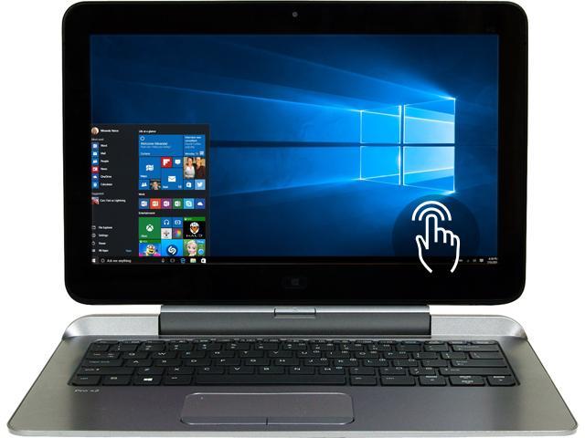 Touchscreen Refurbished hp Laptop Hp Pro X2 612 G1 2 in 1 Core i3 4th Gen 4gb 256gb 12.5" backlight Keyboard Windows 10 Notebook Black Refurbished Hp Laptop Computer