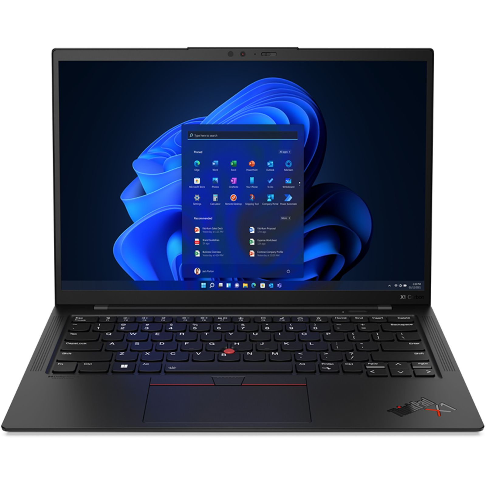 Refurbished Lenovo ThinkPad X1 Carbon Laptop Intel Core i5 8GB RAM 256GB SSD Computer Notebook