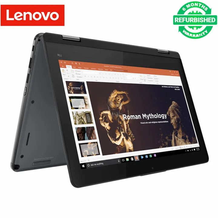 (HOT SALE!) X360 Lenovo ThinkPad Yoga 11e 4GB RAM 128GB SSD ,Intel Celeron Installed Win 10 PRO, Black + Free Laptop sleeve