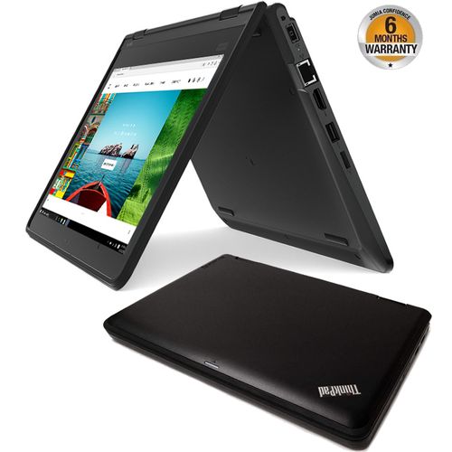 (HOT SALE!) X360 Lenovo ThinkPad Yoga 11e 4GB RAM 128GB SSD ,Intel Celeron Installed Win 10 PRO, Black + Free Laptop sleeve