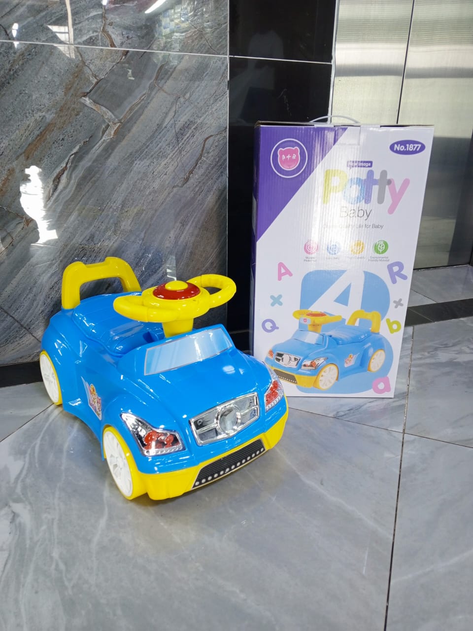 WENDO TODLER/BABY POTTY TRAINING CAR TOY WITH MUSIC