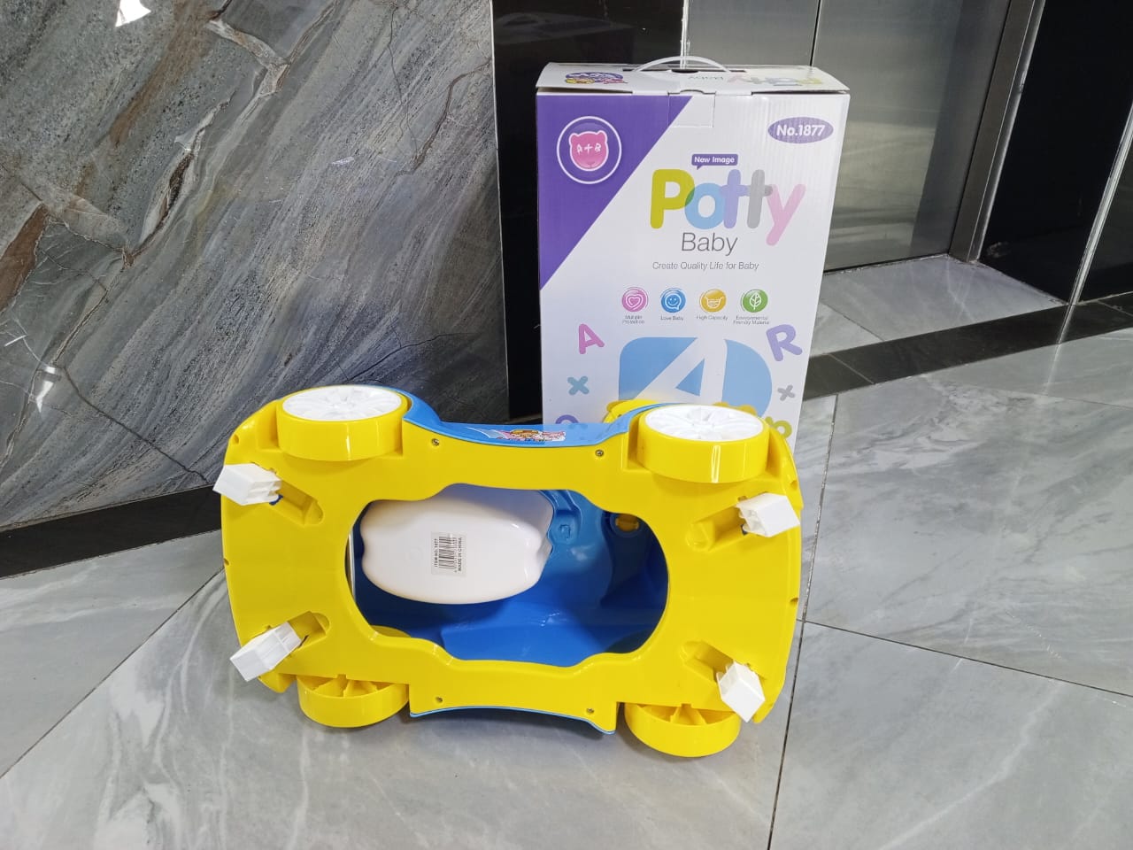 WENDO TODLER/BABY POTTY TRAINING CAR TOY WITH MUSIC