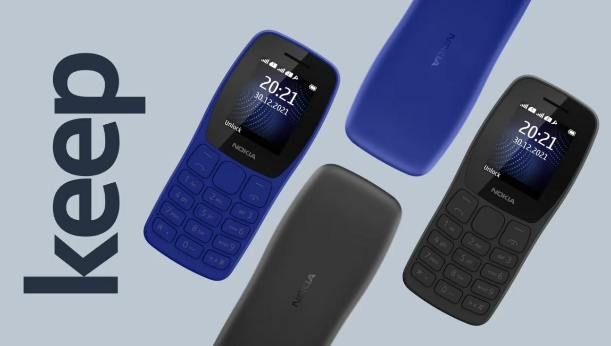 Nokia 105 Africa Edition 1.77" Wireless FM Radio with 800mAh battery Nokia mobile phone