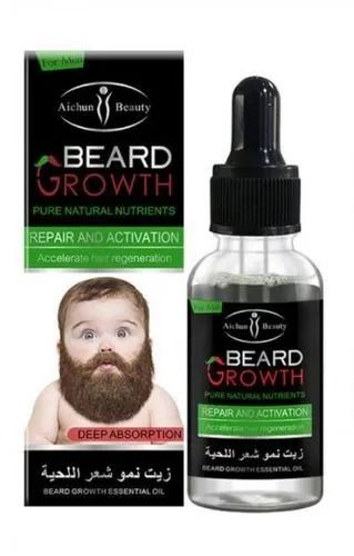 Beard Growth Enhancer Pure Natural Nutrients Beard growth essential Oil for Men 30ml