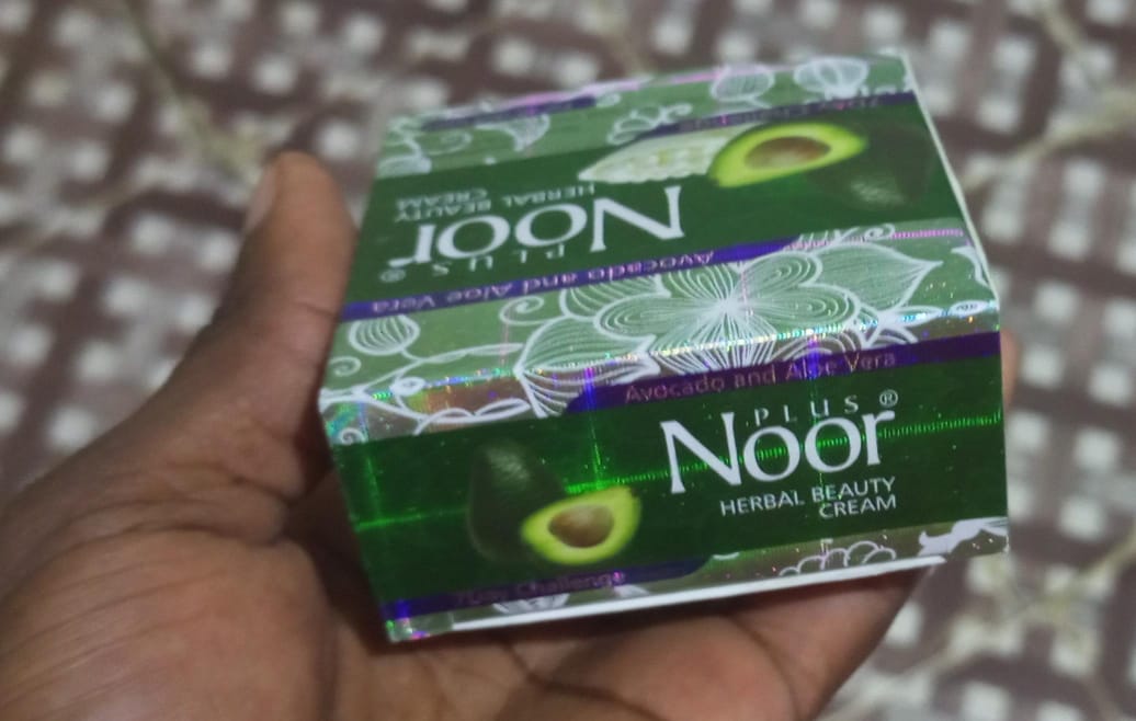 Noor Herbal Beauty Cream 7 day challenge Avocado and Aloe vera Noor plus beauty cream