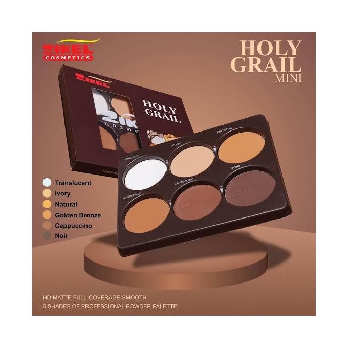 Zikel POWDER PALLET - 6 Shades (HOLY GRAIL)