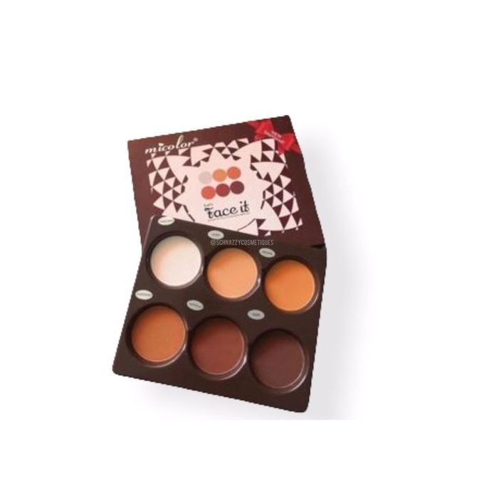 Zikel POWDER PALLET - 6 Shades (HOLY GRAIL)