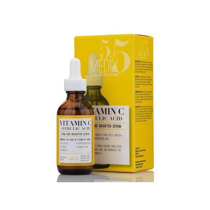 Medix 5.5 VITAMIN C & GLYCOLIC ACID Firming & Brightening Facial Serum