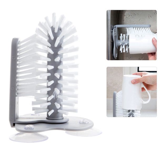 Kitchen Cups or tumbler cleaning brush that cleans inside and outside at once