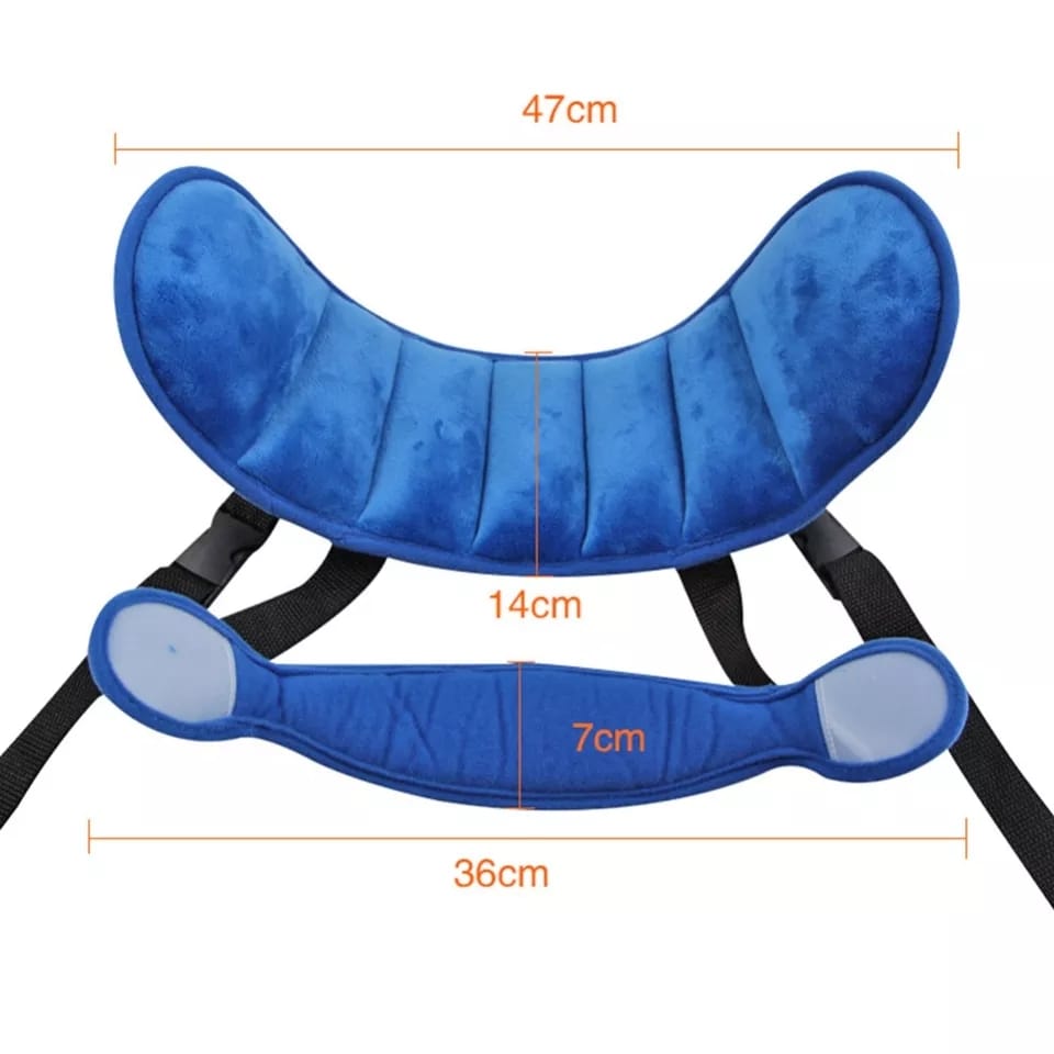 Child Car Seat Head Support - Baby Safety Car Seat Neck Relief Holder, Adjustable Head Band Strap Headrest, Baby & Kids Travel Accessories