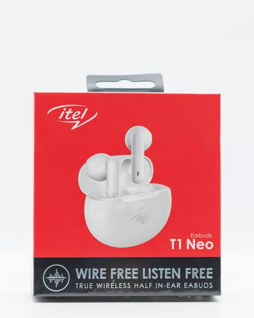 Wireless Bluetooth Earphones Itel ITW-60 True Wireless Earbuds With Touch Controls, Long Battery Life, and HD Sound