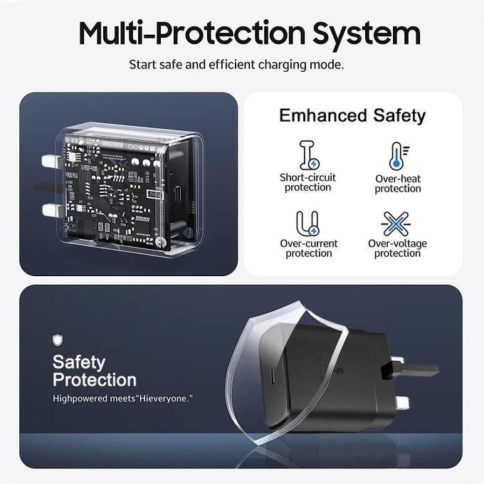 SAMSUNG 45W USB-C PD Adapter, Fast Charger for Galaxy S21/S20/Note 20, Power Delivery Wall Charger, Type-C Laptop Charging, 5V/3A 9V/3A 15V/3A 20V/2