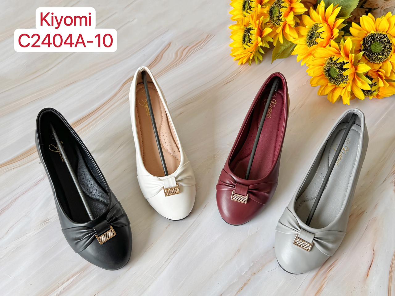 women flat breathable comfortable ladies closed dolly shoes for women and girls