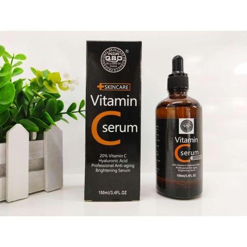 QBD Vitamin C+Hyaluronic Acid Anti-aging&Brightening Serum-100ml
